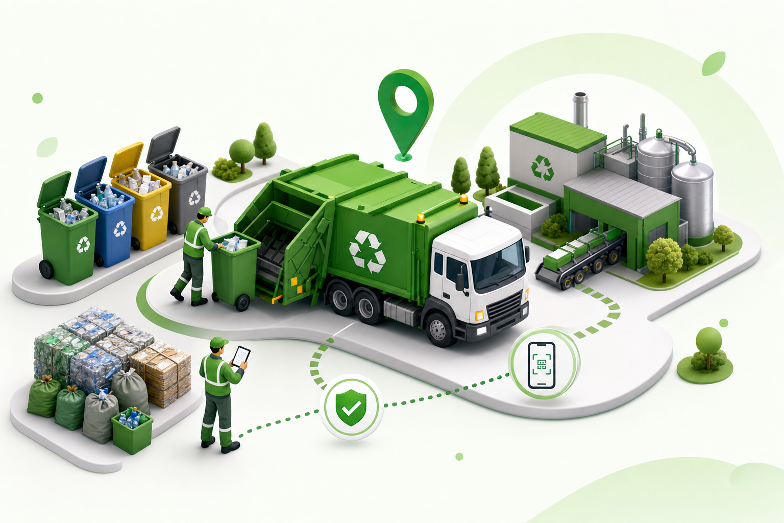 Recycler and waste collection partner Recycler and waste collection partner