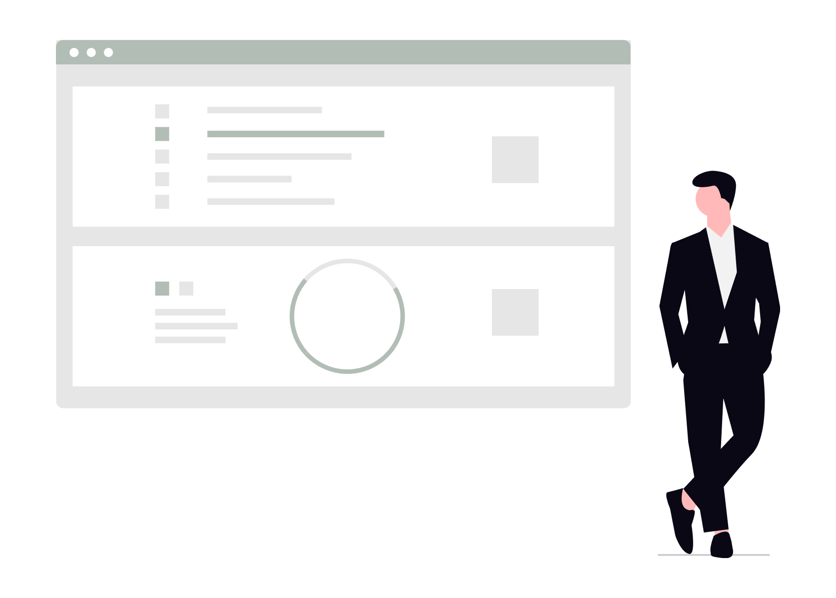 ReKore marketplace dashboard illustration